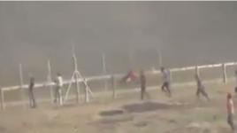 #لحظة استشهاد الطفل عثمان حلس شرق غزة