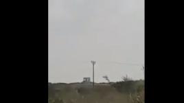 الاعلام العبري ينشر فيديو لعملية الاستهداف شرق مخيم البريج
