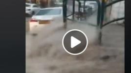 أمطار تغرق حيفا