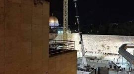اعمال البناء بدأت منذ الصباح