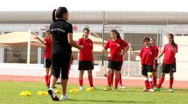 جانب من تدريبات المتخب