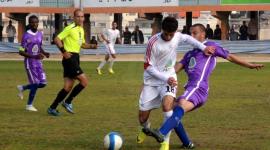 أرشيف .. أحد مباريات دوري غزة الممتاز
