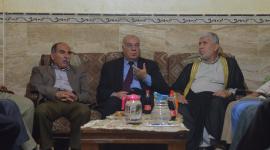 الكاتب والمؤرخ الفلسطيني سليم المبيض خلال ندوة ثقافية