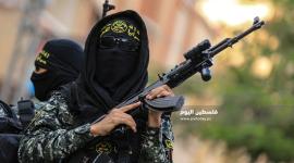 سرايا القدس عرض عسكرى فى الذكرى السنوية الاولى لاستشهاد القائد بهاء ابو العطا (31).JPG