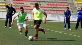 جانب من تدريبات منتخب الشباب 