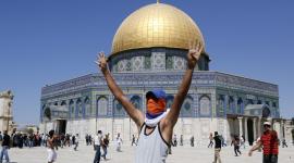 متظاهر فلسطيني في القدس