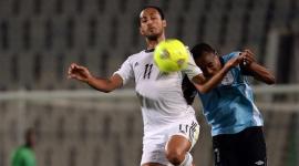 جانب من مباراة مصر وبتسوانا