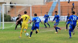من مباراة شباب جباليا وخدمات النصيرات