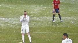 من مباراة ريال مدريد امام اوساسونا