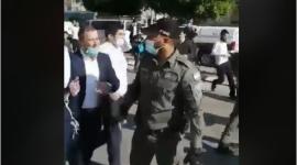 اشتباكات بالأيدي بين شرطة الاحتلال والحريديم في أسدود.JPG