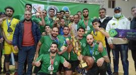 الصداقة يتوج بكأس "سوبر" الطائرة بعد الفوز على خدمات جباليا