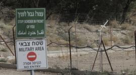 الحدود مع الاردن.