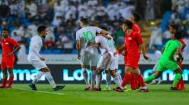مباراة السعودية و فلسطين