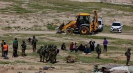 قوات الاحتلال تهدم مساكن فلسطينية في أريحا