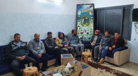 وفد حركة الجهاد الإسلامي خلال الزيارة