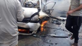 3 شهداء بإستهداف سيارة مدنية في منطقة الصفطاوي ومنزلاً في بيت حانون شمال قطاع غزة