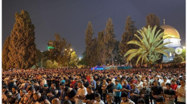 صلاة التراويح بالاقصى.