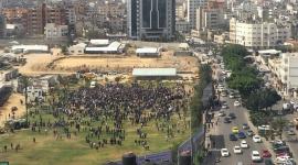 اغلاق محيط ساحة السرايا وسط مدينة غزة والسبب.jpg
