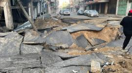 اضرار كبيرة بالبنية التحتية ومصادر المياه جراء عدوان الاحتلال على غزة