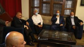 وفد حماس يصل لاستقبال رئيس المخابرات المصرية3.jpg