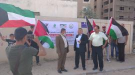 افتتاح شارع "الهيئة الخيرية الاسلامية العالمية" في بيت حانون شمال غزة