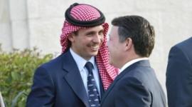 الملك عبد الله و الامير حمزة