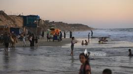 شاطئ مدينة دير البلح وجهة سياحية لغزة (3).JPG