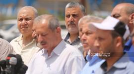 مؤتمر القوى والفصائل الفلسطينية أقيم شرق ملكة بغزة تعقيباً على العدوان الإسرائيلي على قطاع غزة (6).JPG