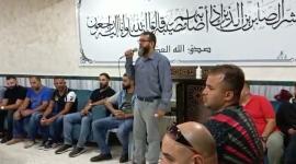 وفد الجهاد الاسلامي معزيا بشهداء بدو في القدس.jpg