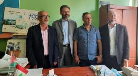 وفد من الجهاد الإسلامي يزور "مركز الخيام" في لبنان
