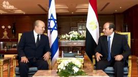 السيسي ورئيس حكومة الاحتلال نفتالي بينيت