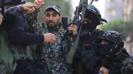 المجاهدين تستقبل الأسير المحرر محمد النجار بعد الإفراج عنه من سجون الاحتلال.jpg