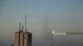 رشقة صاروخية