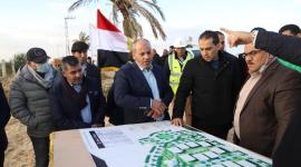 سلطة الأراضي وزارة الاسكان يطلعون الوفد المصري على مواقع مدن الإسكان المصرية