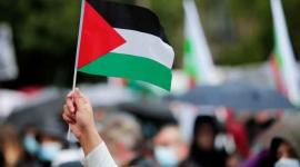 علم فلسطين.