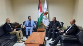 ممثل "الجهاد الإسلامي" في لبنان يلتقي وفد من حركة "أمل"