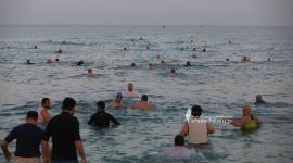 سباحة فى بحر  قطاع غزة (3).jpg