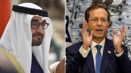 الرئيس الإسرائيلي ومحمد بن زايد.jpg