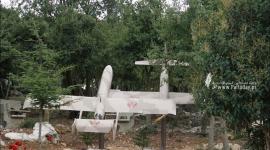 طائرة مسيرة.