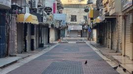 اضراب شامل في نابلس.jpg