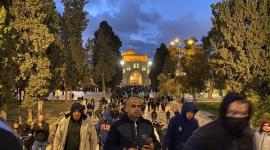 صلاة الفجر في القدس ابريل 2022