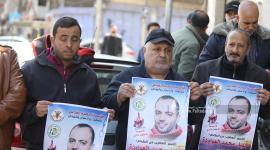 وقفة دعم للأسير خليل عواودة المضرب عن الطعام  لليوم الـ25 (8).JPG
