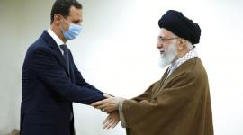الرئيس بشار الاسد في ايران.