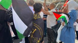 الجهاد برام الله تنظم مسيرة نصرةً للأسرى والمسرى