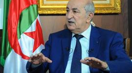 الرئيس الجزائري عبد المجيد تبون