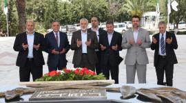 هنية يختتم زيارته إلى الجزائر