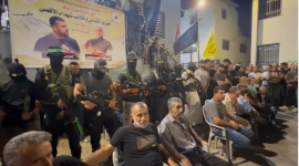 حفل تأبين لشهداء جنين