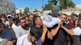 تشيّع جثمان الشهيد أبو جلدة في جنين