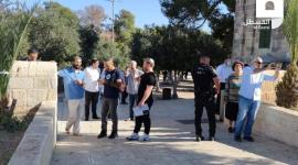 مستوطنون يقتحمون المسجد الأقصى