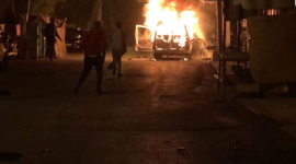 إصابة مواطن بانفجار غامض بمركبة في نابلس